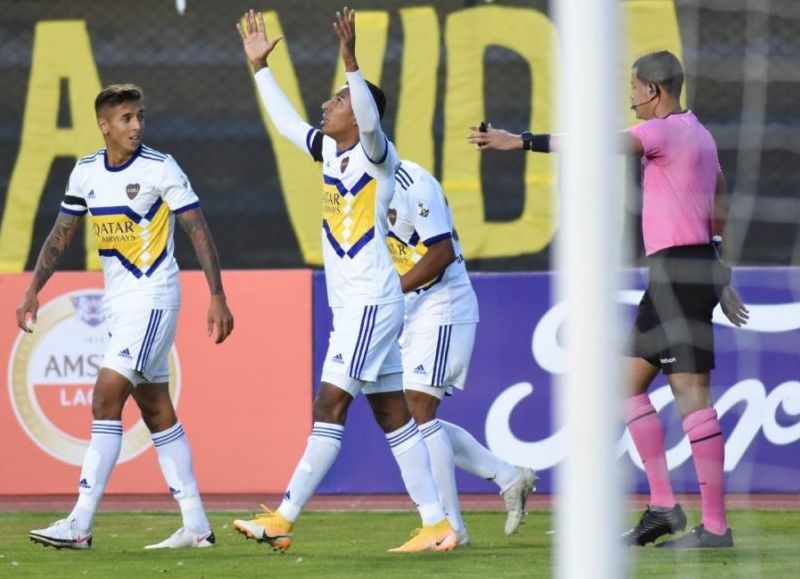 El delantero colombiano marcó el único tanto del partido.
