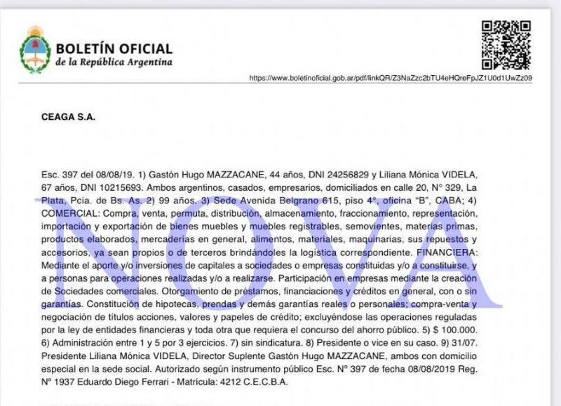 Su propio hijo, Gastón Hugo Mazzacane, habría sido recientemente denunciado por abuso sexual, violencia de género y consumo de drogas. (Foto: NOVA)