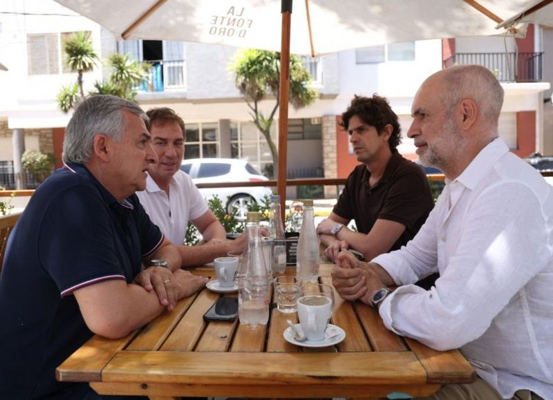 En plena discusión por las candidaturas en Juntos por el Cambio (JxC), Horacio Rodríguez Larreta se mostró con el senador radical Martín Lousteau en una actividad de gestión del Gobierno de la Ciudad.