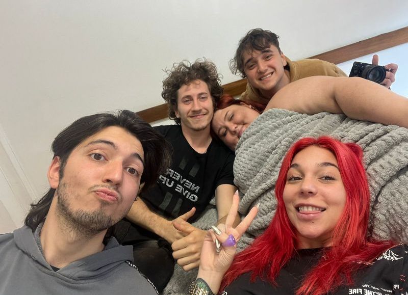 La influencer Luciana Milessi y la actriz Carolina Sánchez trabajaron juntas en unos vídeos cortos para las redes