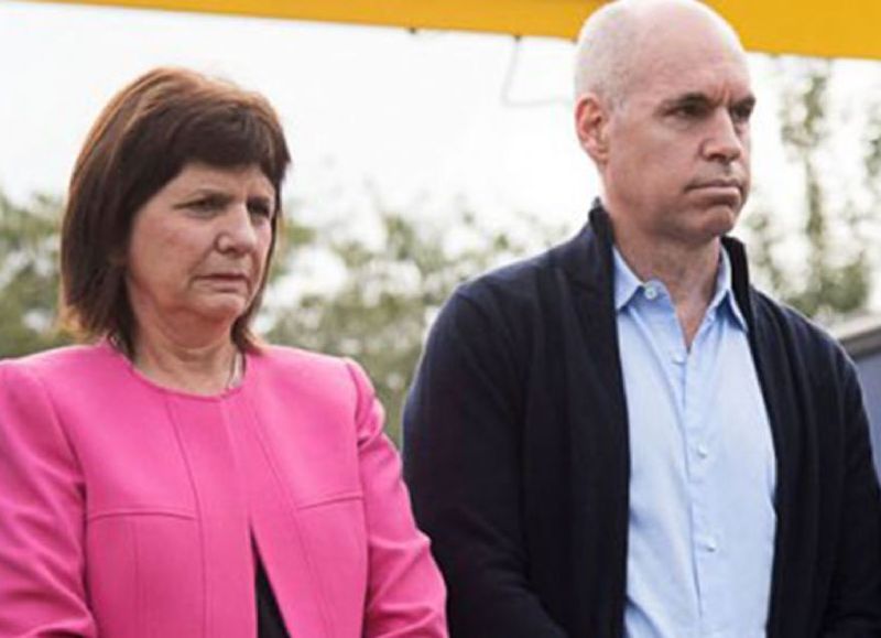 Todo se ha reducido al alcalde porteño Horacio Rodríguez Larreta y la presidente del PRO, Patricia Bullrich.