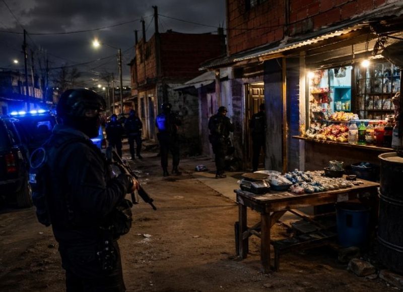 VIDEO | Desarticularon en La Matanza una banda narco que operaba desde un kiosco