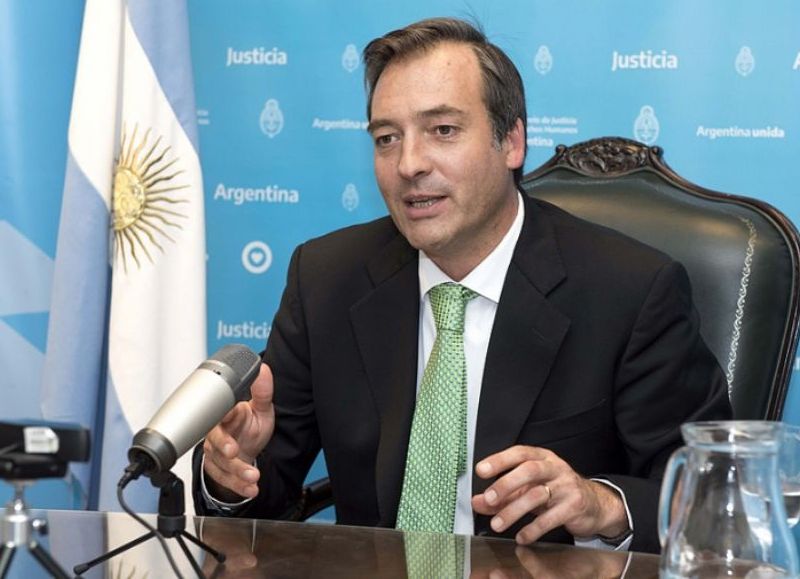 El ministro de Justicia y Derechos Humanos, Martín Soria.