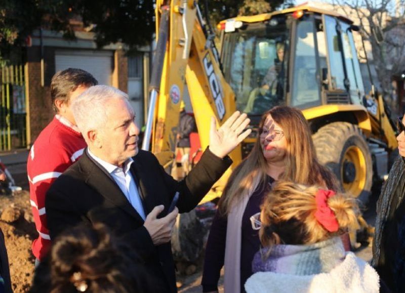 El municipio avanza con trabajos de infraestructura urbana.
