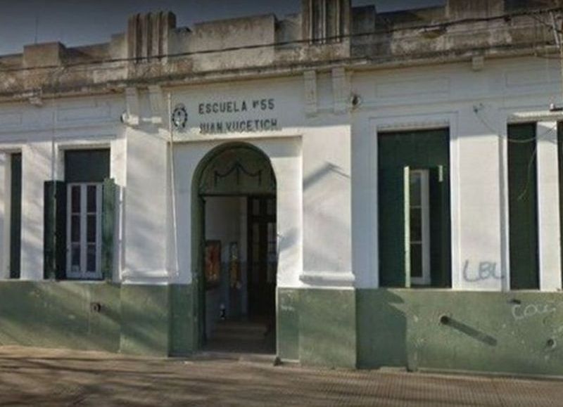 En la Escuela número 55 Juan Vucetich, solo 3 de las 8 aulas tienen calefacción en funcionamiento.
