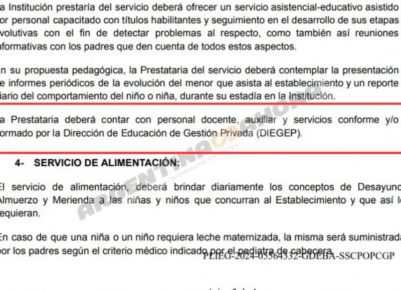 Grilla. (Foto: Argentina Ahora)