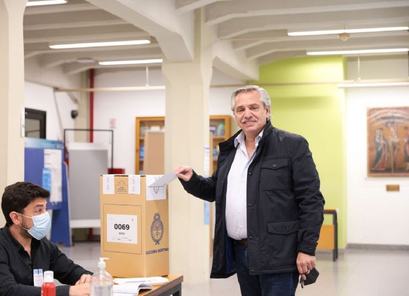 El presidente Alberto Fernández señaló que “lo más importante es que el pueblo se exprese y lo haga con toda su fuerza".