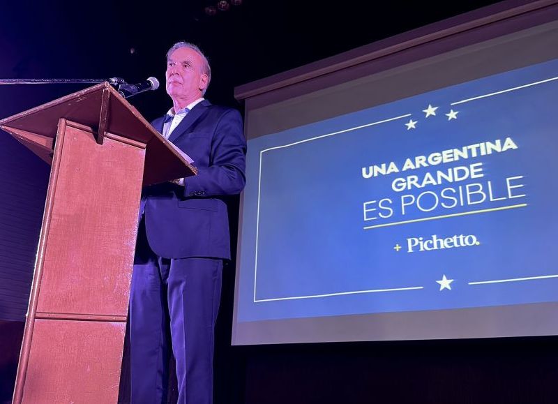 El precandidato presidencial por Encuentro Repúblicano Federal, Miguel Ángel Pichetto