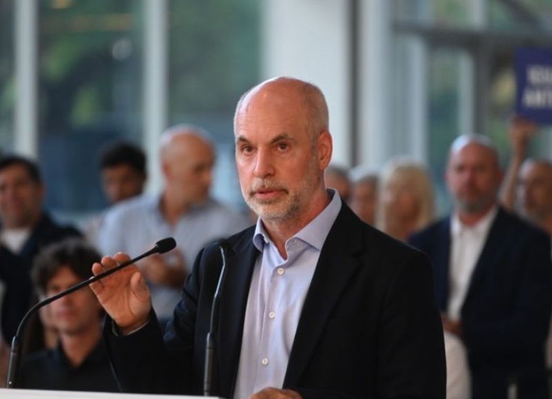 Horacio Rodríguez Larreta mostró su malestar ante la iniciativa de pagar con bonos las deudas.