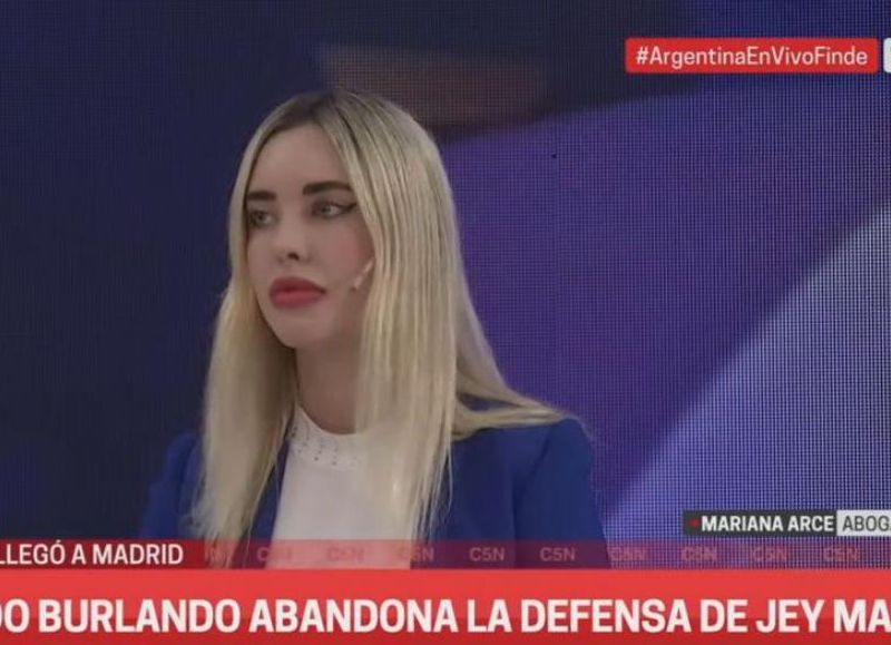 La abogada Mariana Arce.