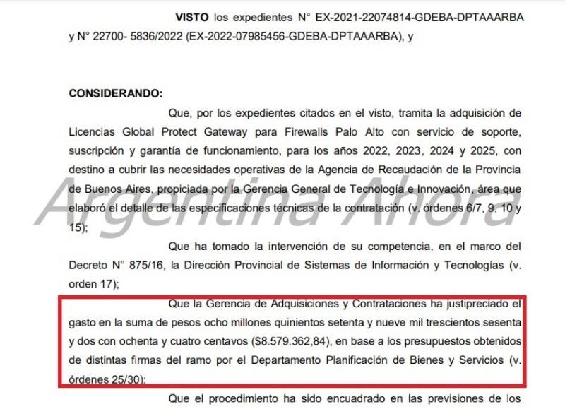 Una de las compulsas millonarias que realizó ARBA en estos días fue por la adquisición de cartuchos de tóner, tintas y cabezales. (Foto: Argentina Ahora)