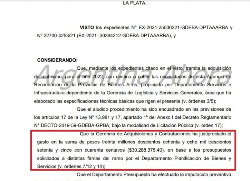 Le costó otros 15 millones de pesos más. Para ser precisos, 15.548.951 pesos. (Foto: Argentina Ahora)