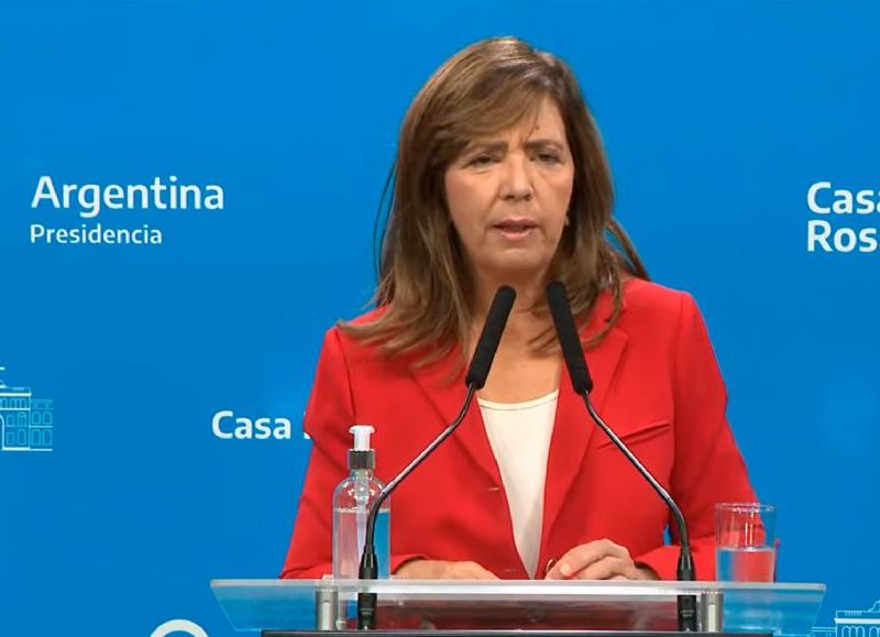 La portavoz de Gobierno, Gabriela Cerruti, dijo en su habitual conferencia que el dólar blue "no es una preocupación para el Gobierno nacional".