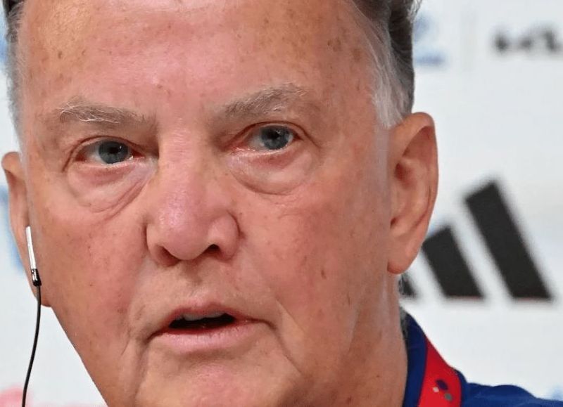 Louis Van Gaal y su palabra a horas del partido ante Argentina.
