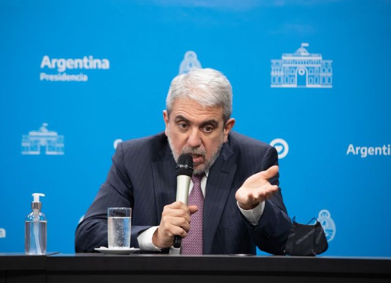 El ministro de Seguridad, Aníbal Fernández.