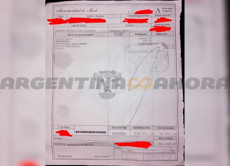 Merlo atraviesa una fuerte tensión gremial mientras municipales destrozan a Menéndez por los bajos salarios