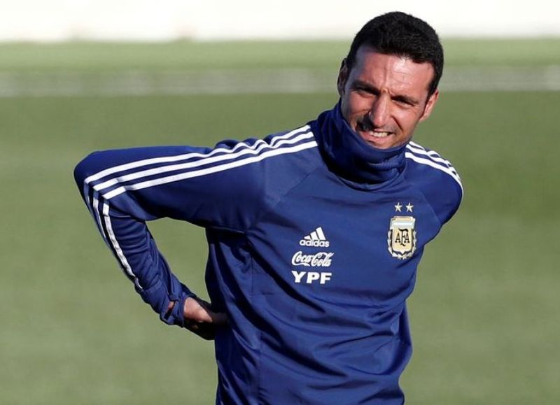 Lionel Scaloni, técnico de la selección argentina.