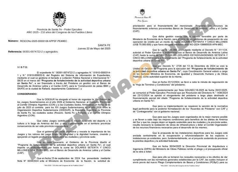 Documentación. (Foto: Argentina Ahora)