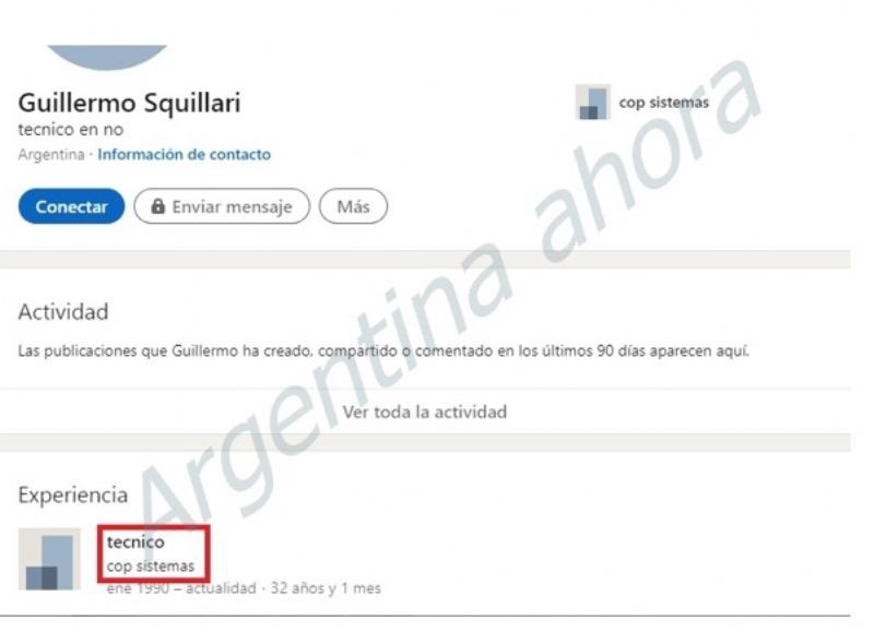 La función en sistemas de Squillari.