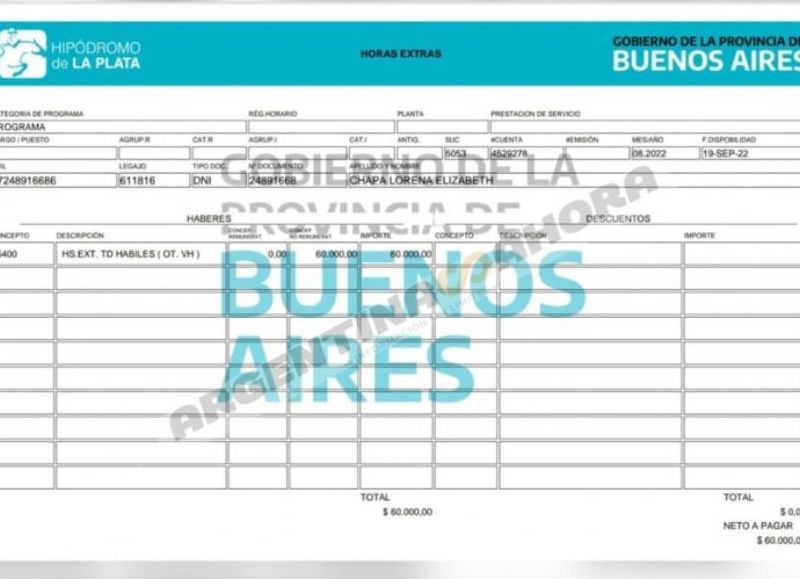 Expedientes del programa. (Foto: Argentina Ahora)