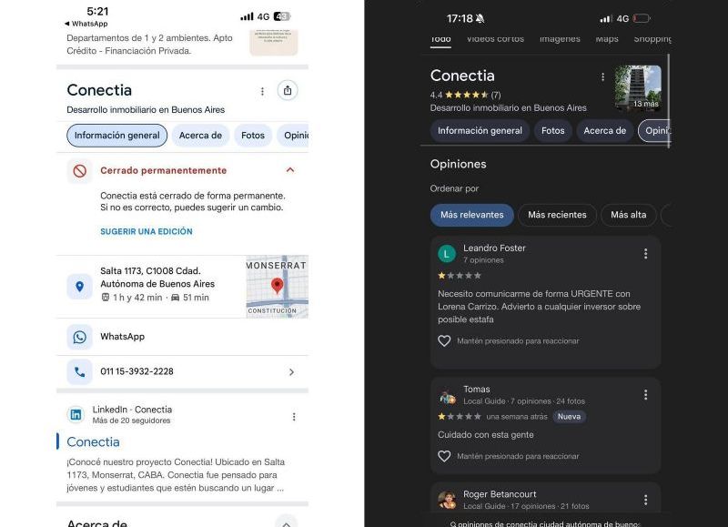 Compañías.