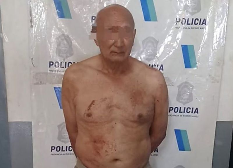 Ángel Galeano, el femicida de 77 años.
