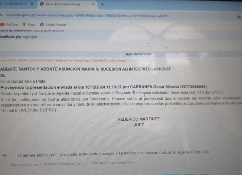 Algunos detalles del caso.