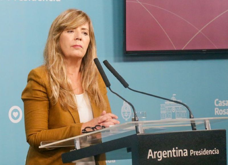 Gabriela Cerruti habló en su habitual conferencia de prensa, aludiendo a datos incomprobables.