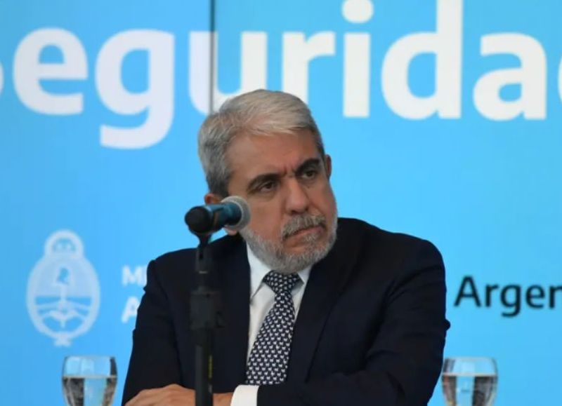 El ministro de Seguridad, Aníbal Fernández.