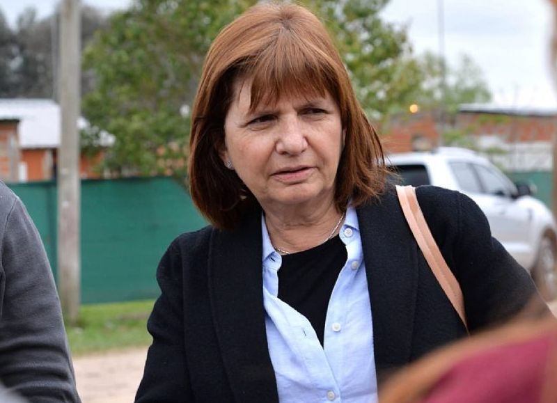 La precandidata presicencial de Juntos por el Cambio, Patricia Bullrich.