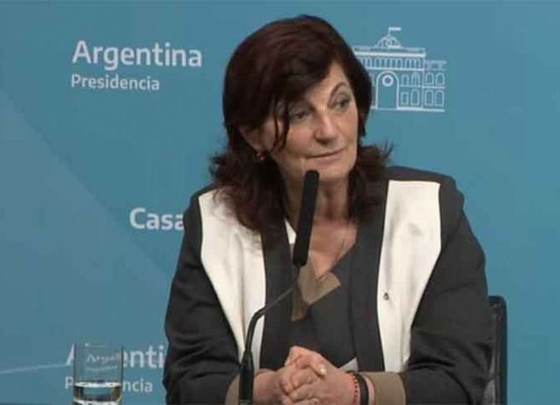 Luego de la polémica que se generó al insinuar que bajar la inflación no iba a ser una prioridad en los próximos días porque está el Mundial de fútbol, la ministra de Trabajo, Raquel “Kelly” Olmos.