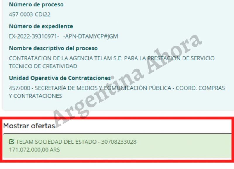 A través de un convenio, la Secretaría de Medios y Comunicación (SMYCP) desembolsará más de 171 millones de pesos por un “servicio técnico de creación de contenidos de publicidad, propaganda y difusión”.