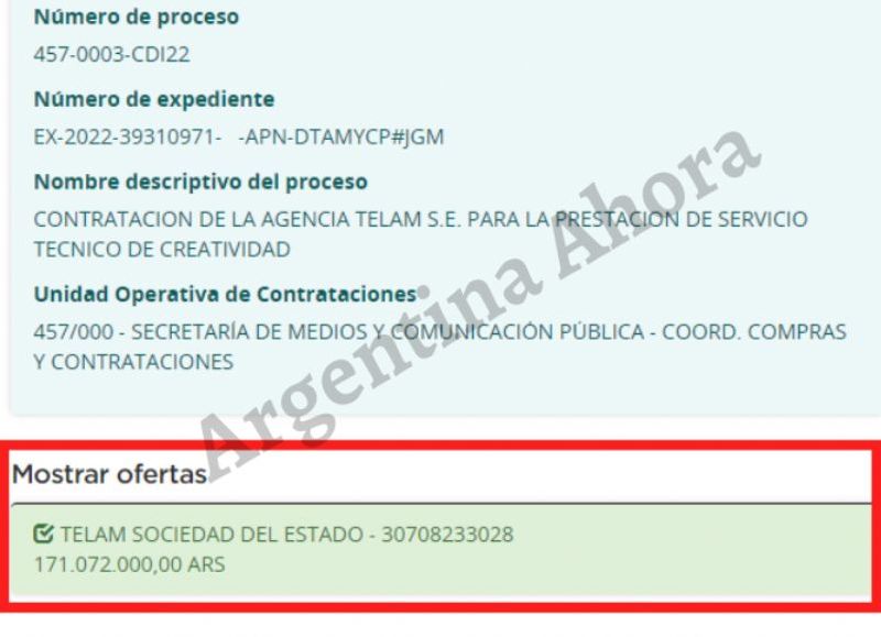 A través de un convenio, la Secretaría de Medios y Comunicación (SMYCP) desembolsará más de 171 millones de pesos por un “servicio técnico de creación de contenidos de publicidad, propaganda y difusión”.