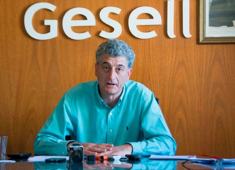 Gustavo Barrera, intendente de Villa Gesell.