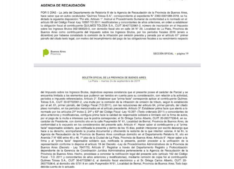 Lo que hay en la Agencia de Recaudación de la provincia de Buenos Aires.