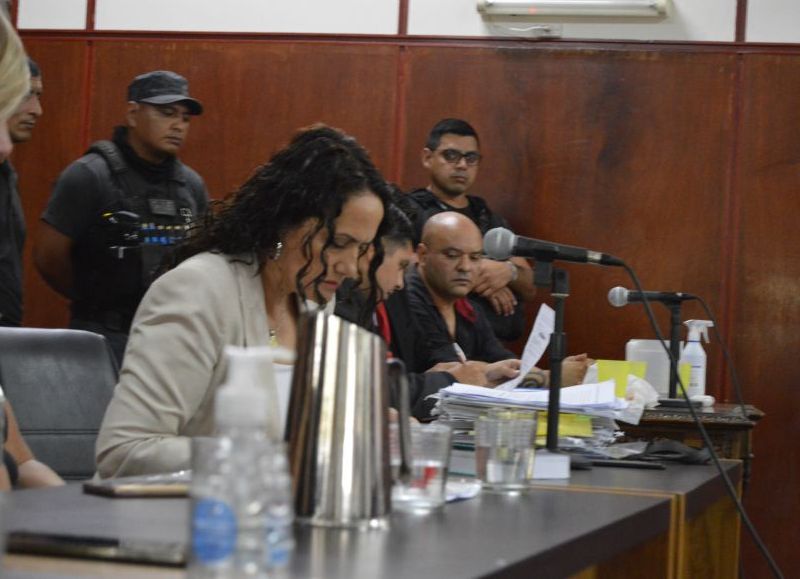 La fiscal de juicio, Leila Aguilar. (Foto: Carolina Villalba)