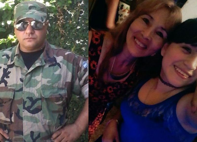 El homicida y las víctimas.