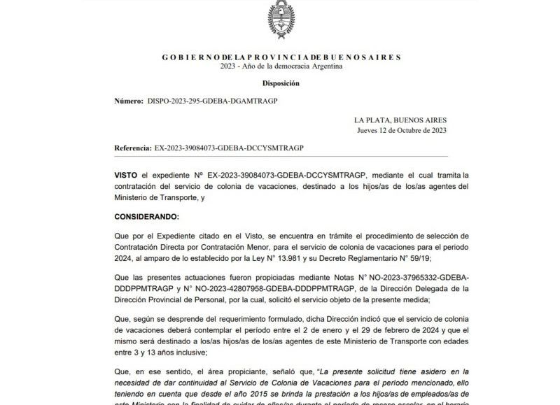 El expediente.