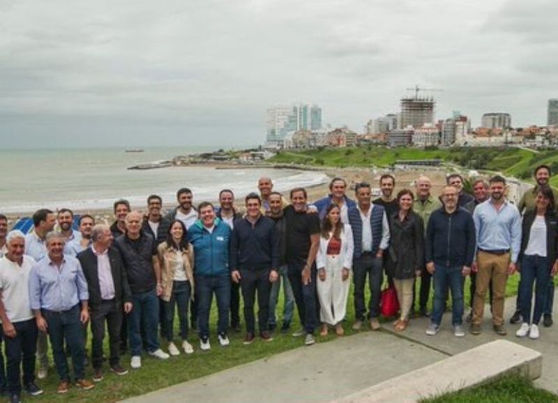 El intendente de Mar del Plata, Guillermo Montenegro.