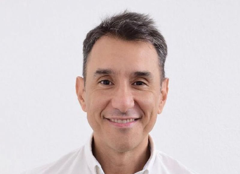 Precandidato a diputado provincial por la tercera sección electoral por el Frente Vamos con Vos, Nicolás Terrera.