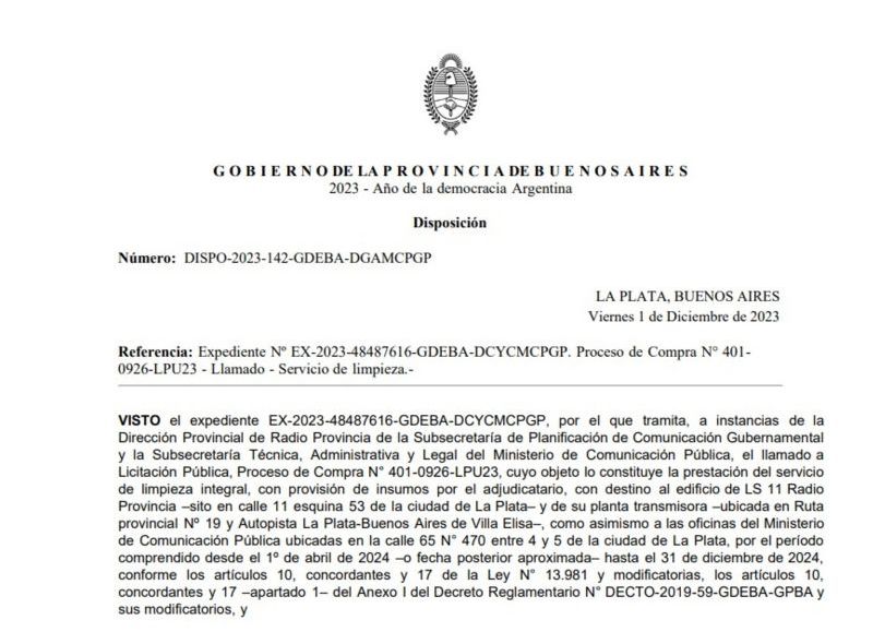 El expediente.
