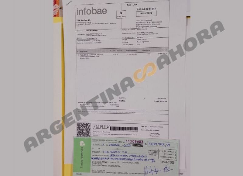 Documentación. (Foto: Argentina Ahora)