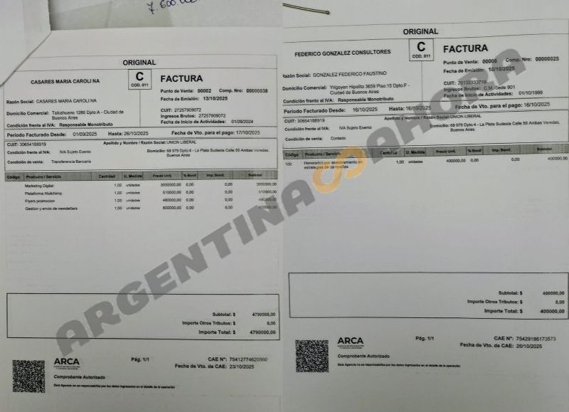 Facturación. (Foto: Argentina Ahora)