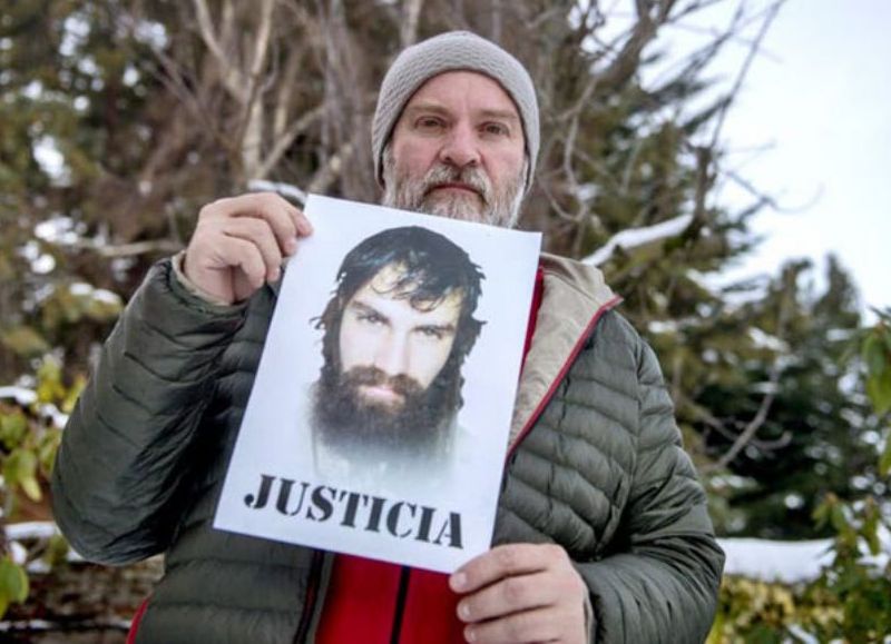 Sergio Maldonado, hermano de Santiago, sigue pidiendo justicia.