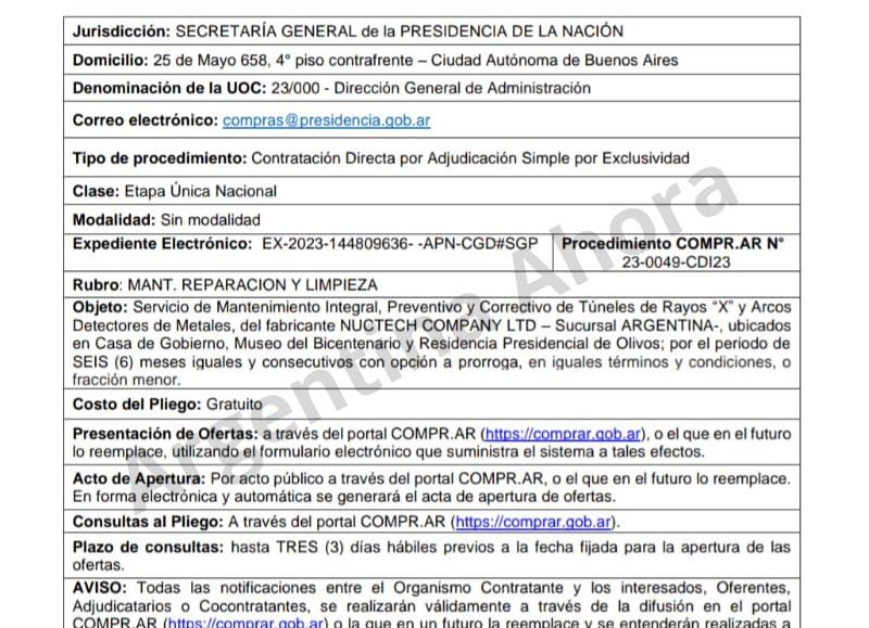 Documentación de prueba. (Foto: Argentina Ahora).