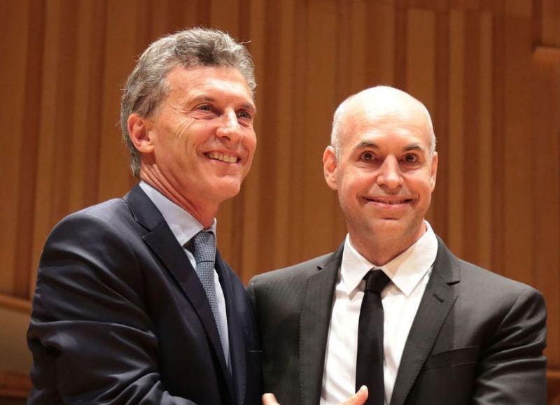 La tensión entre Mauricio Macri y Horacio Rodríguez Larreta es indisimulable.