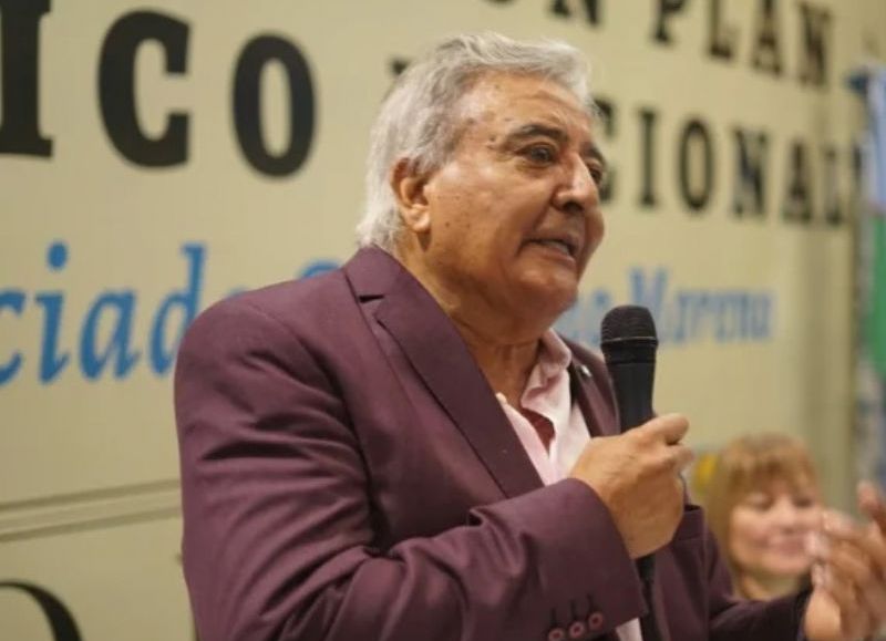 El secretario general del Sindicato de Empleados de Comercio Zona Oeste, Julio Rubén Ledesma.