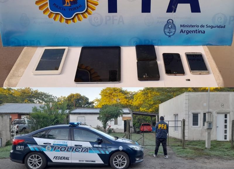 El docente fue aprehendido luego de tres allanamientos en la zona: uno en la calle 4 de Santa Teresita, otro en la calle 74 de Mar del Tuyú y el tercero en la calle Perito Moreno de la localidad de Castelli.