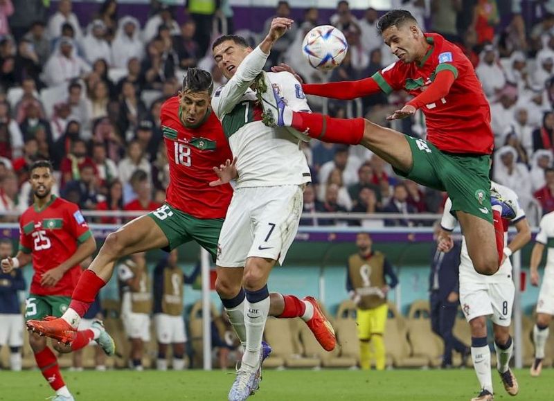 Marruecos echó del Mundial al Portugal de Cristiano Ronaldo.