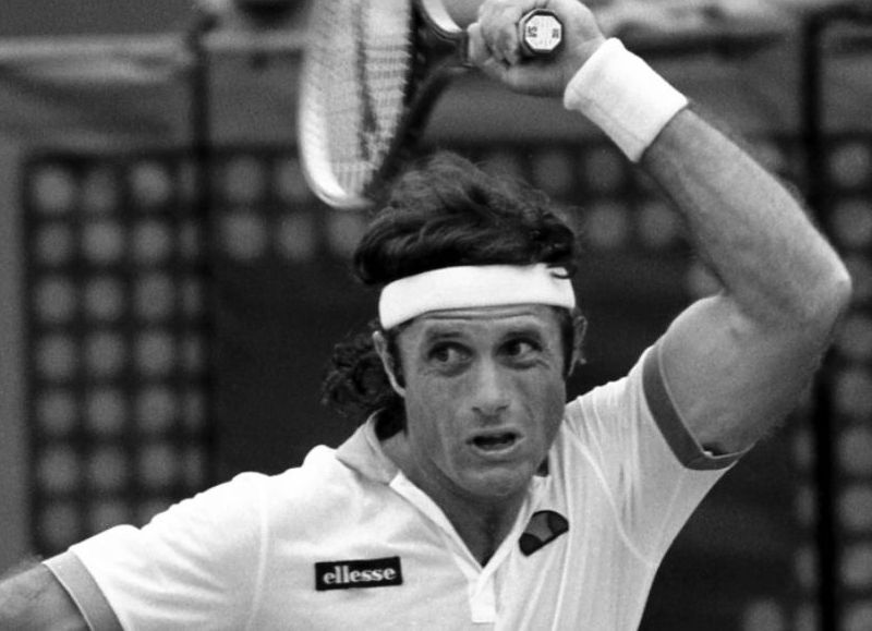 Guillermo Vilas, el mejor tenista argentino de todos los tiempos con una colección de 62 títulos, cuatro de ellos de Grand Slam.